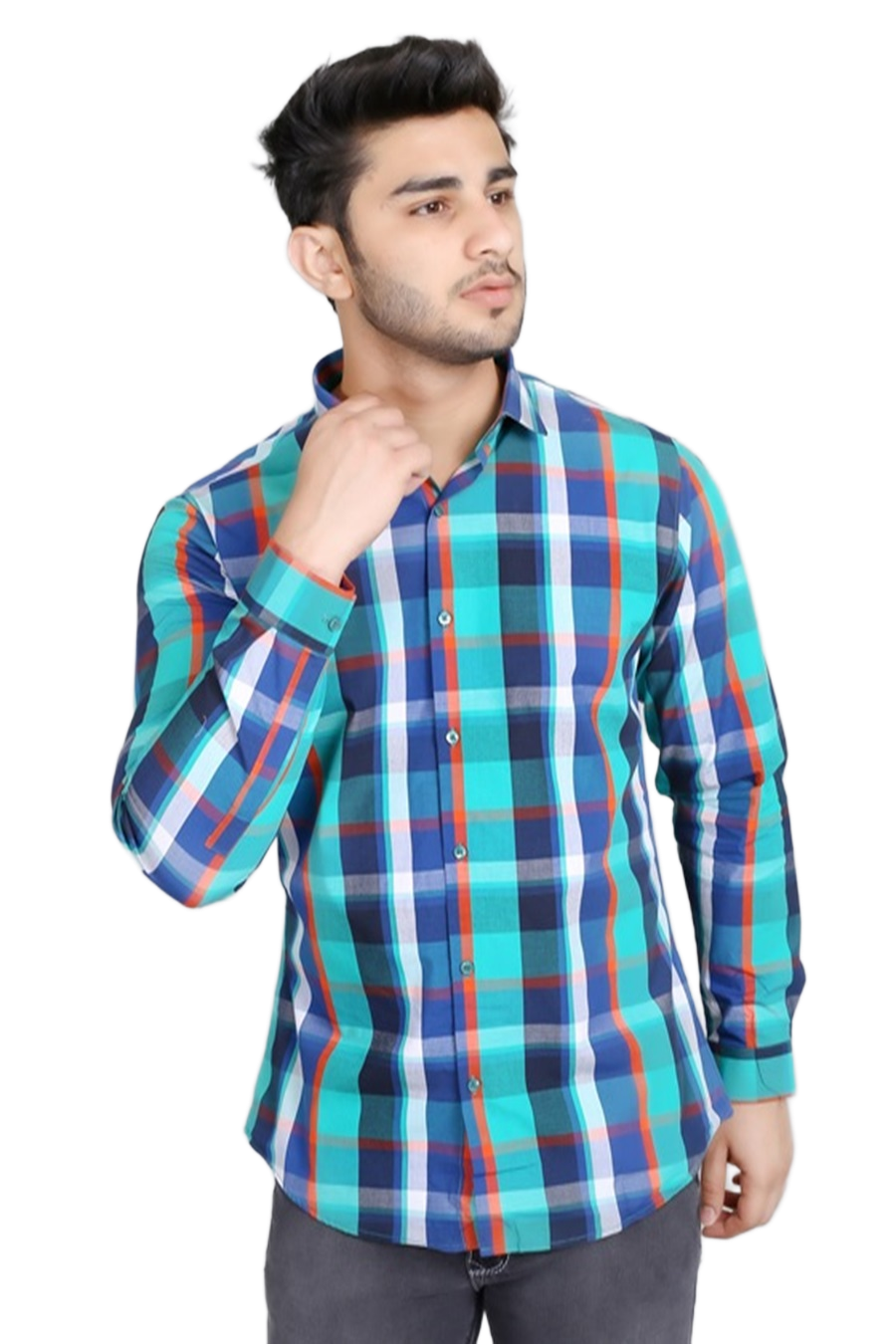 Men Checkered Shirts {#S037}