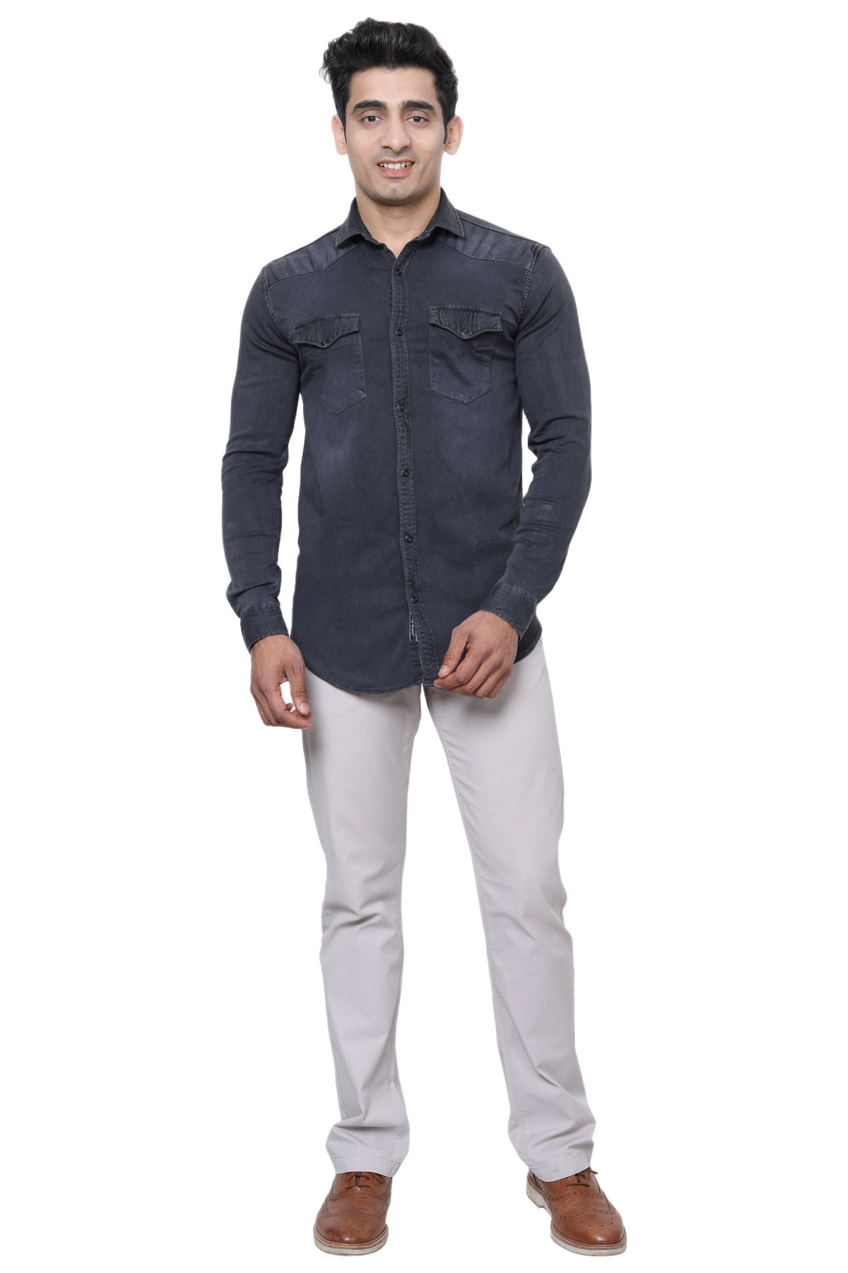 Plain Denim Shirts {#S09}