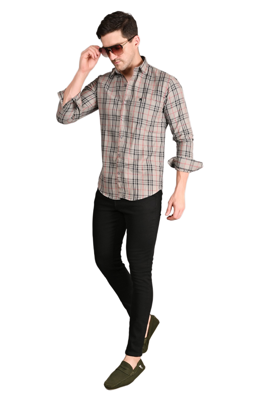 Cotton Checkered Shirts {#S045}