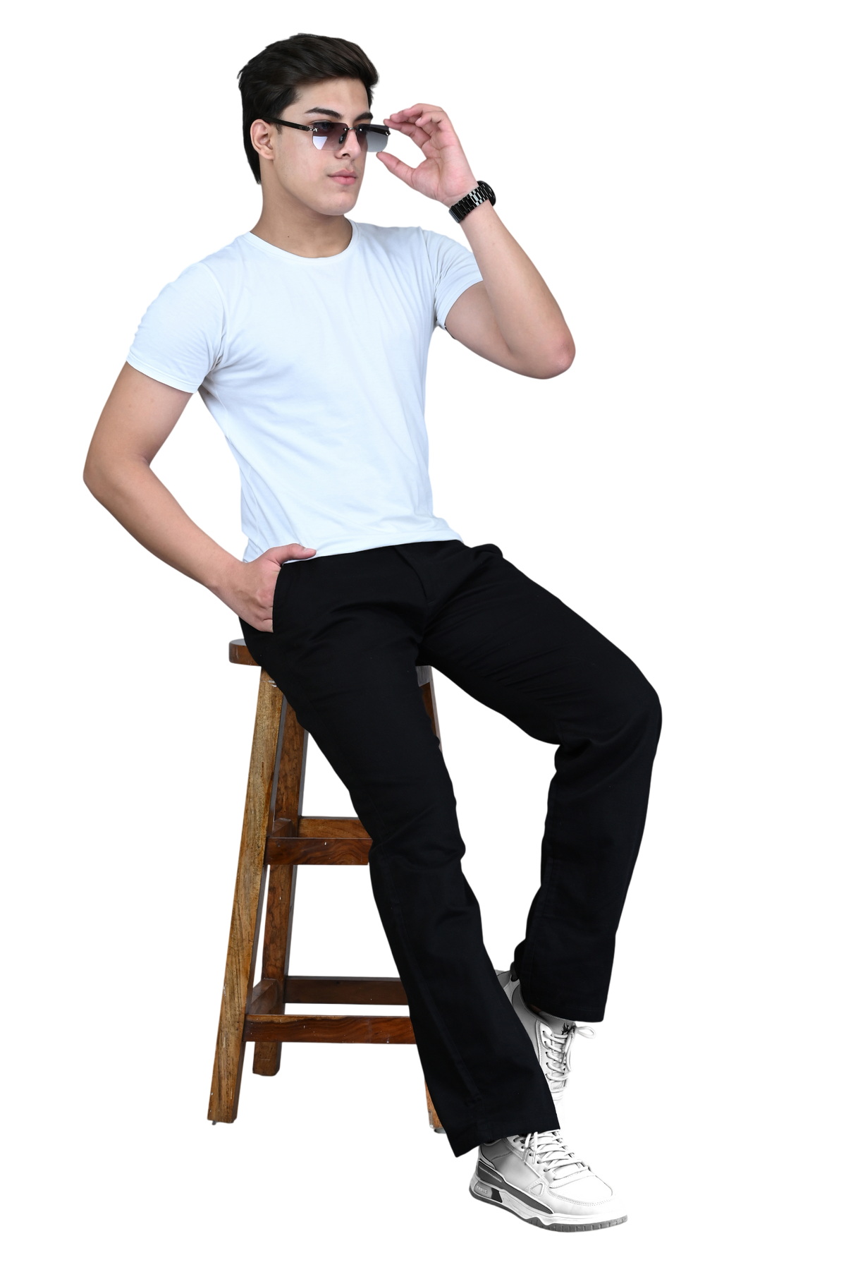 Men Cotton Linen Trouser