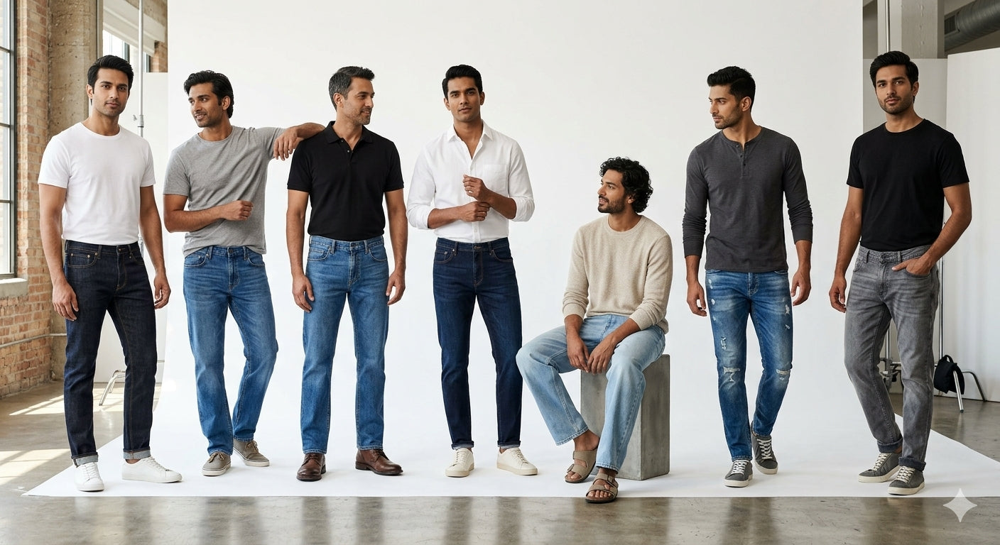 7 Types of Jeans Fits for Men: A Complete Style Guide