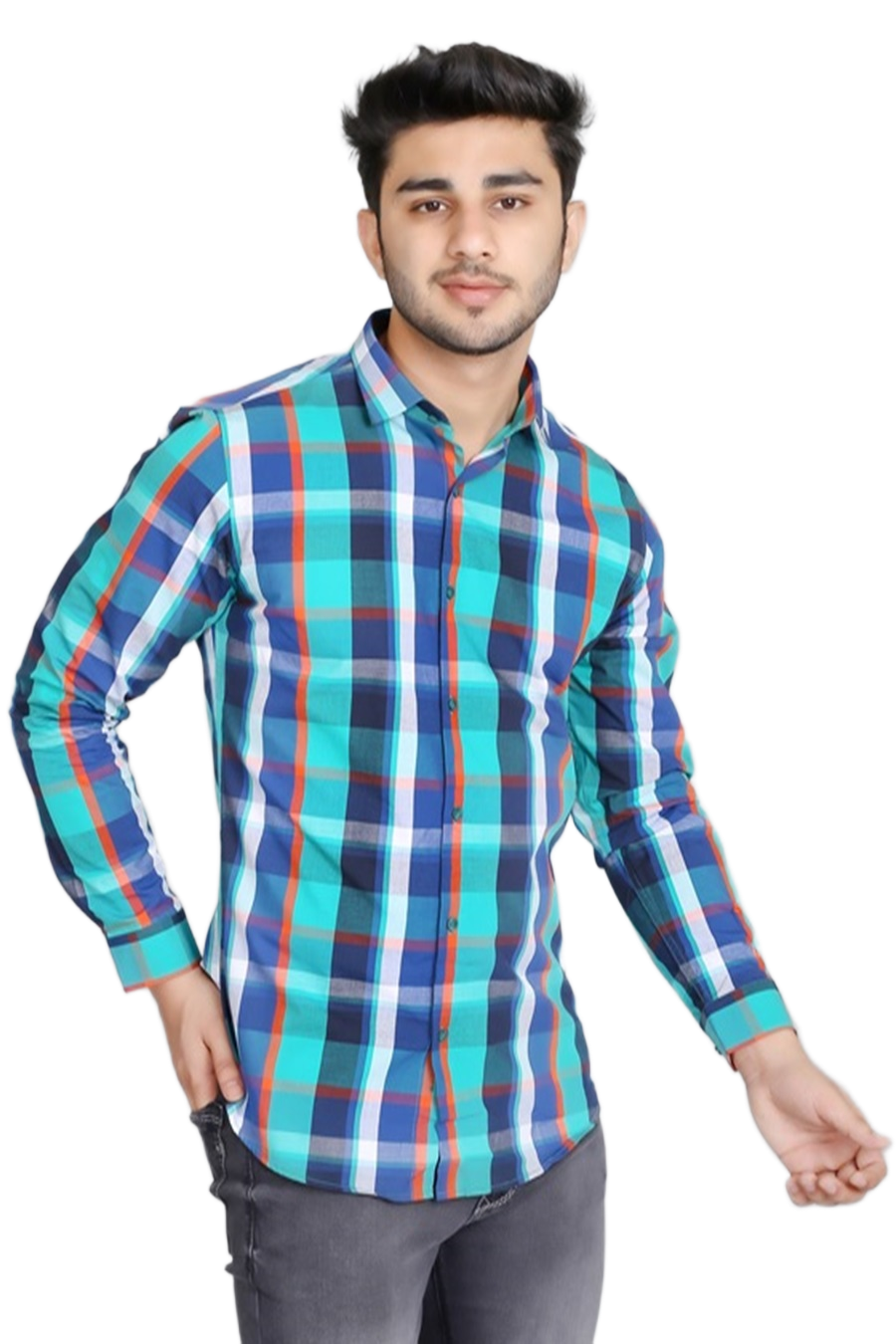 Men Checkered Shirts {#S037}
