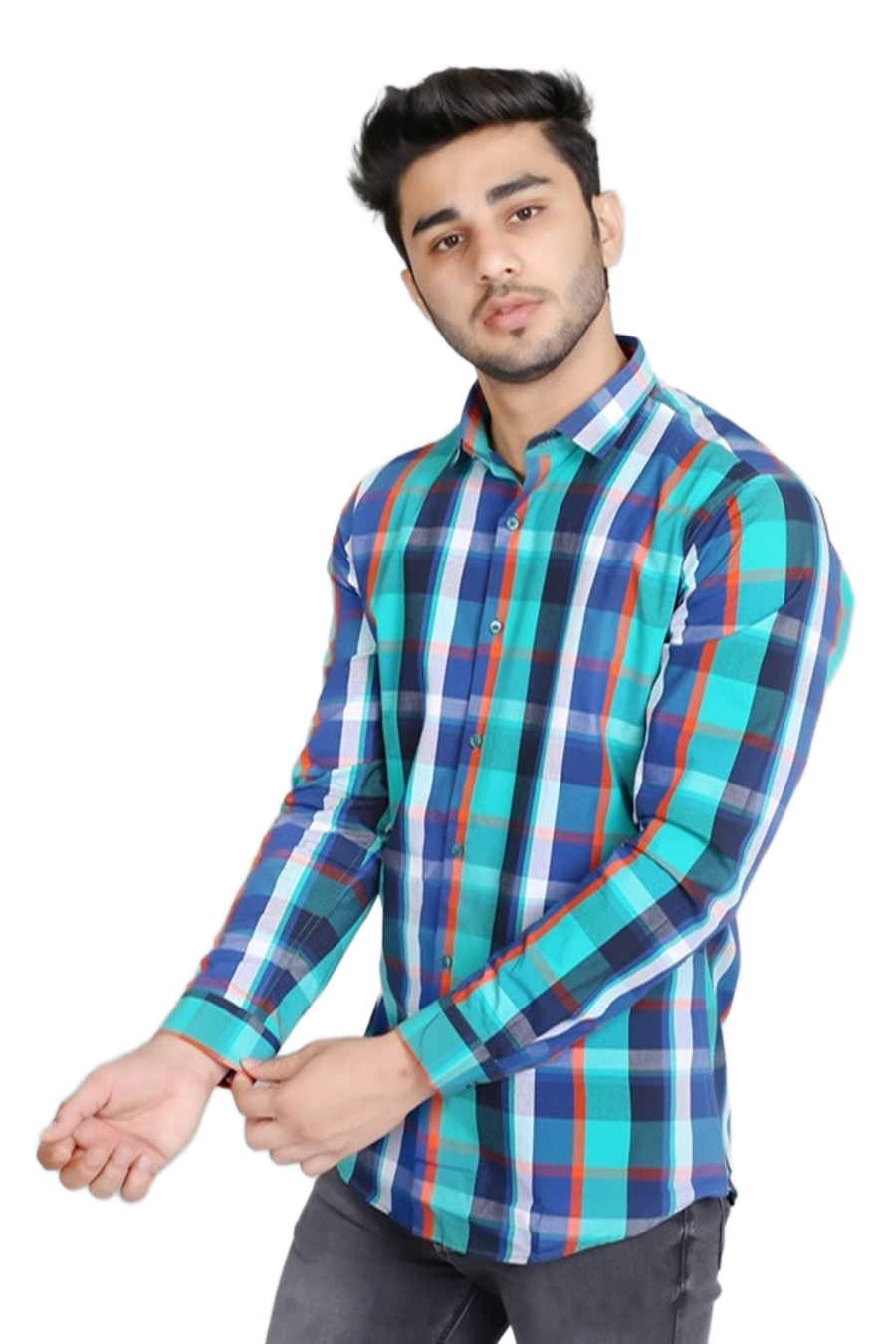 Men Checkered Shirts {#S037}