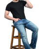 Bootcut Fit Men Jeans