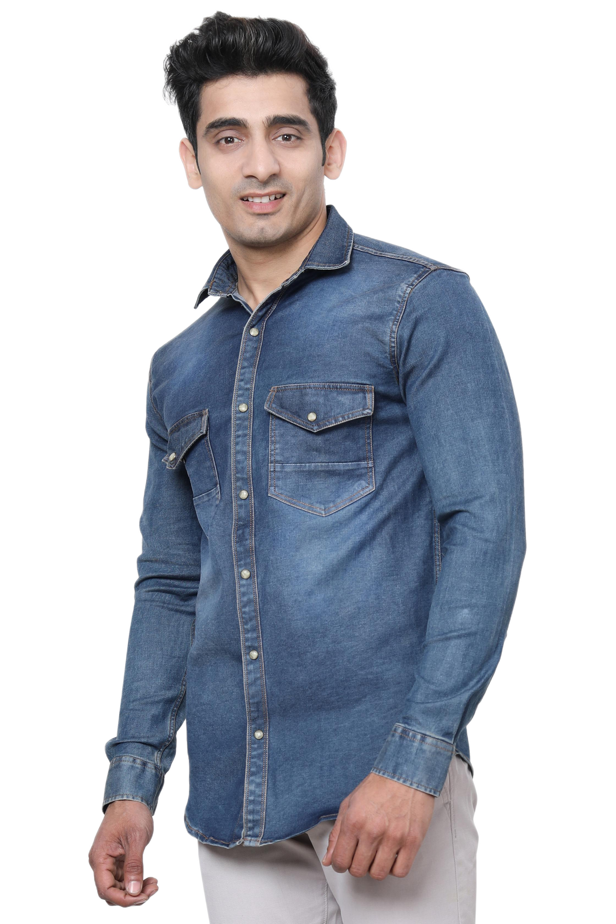 Plain Denim Shirts {#S04}