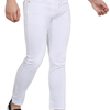 Slim Fit White Jeans {#2706}