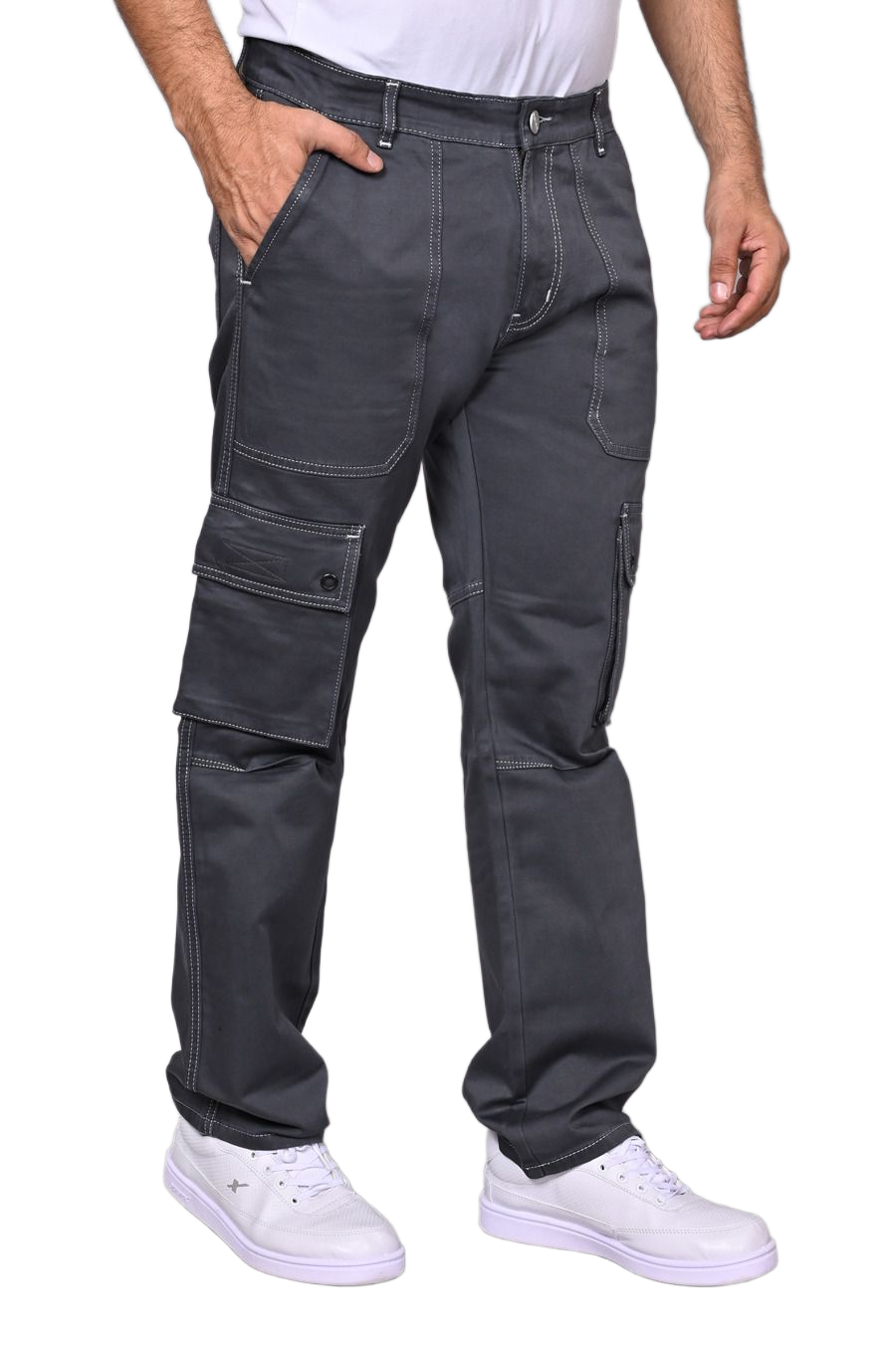 Straight Cargo Pants {#2893}