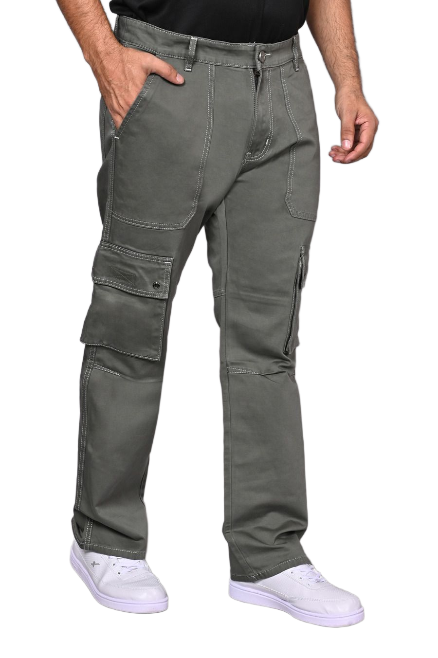 Straight Cargo Pants {#2893}