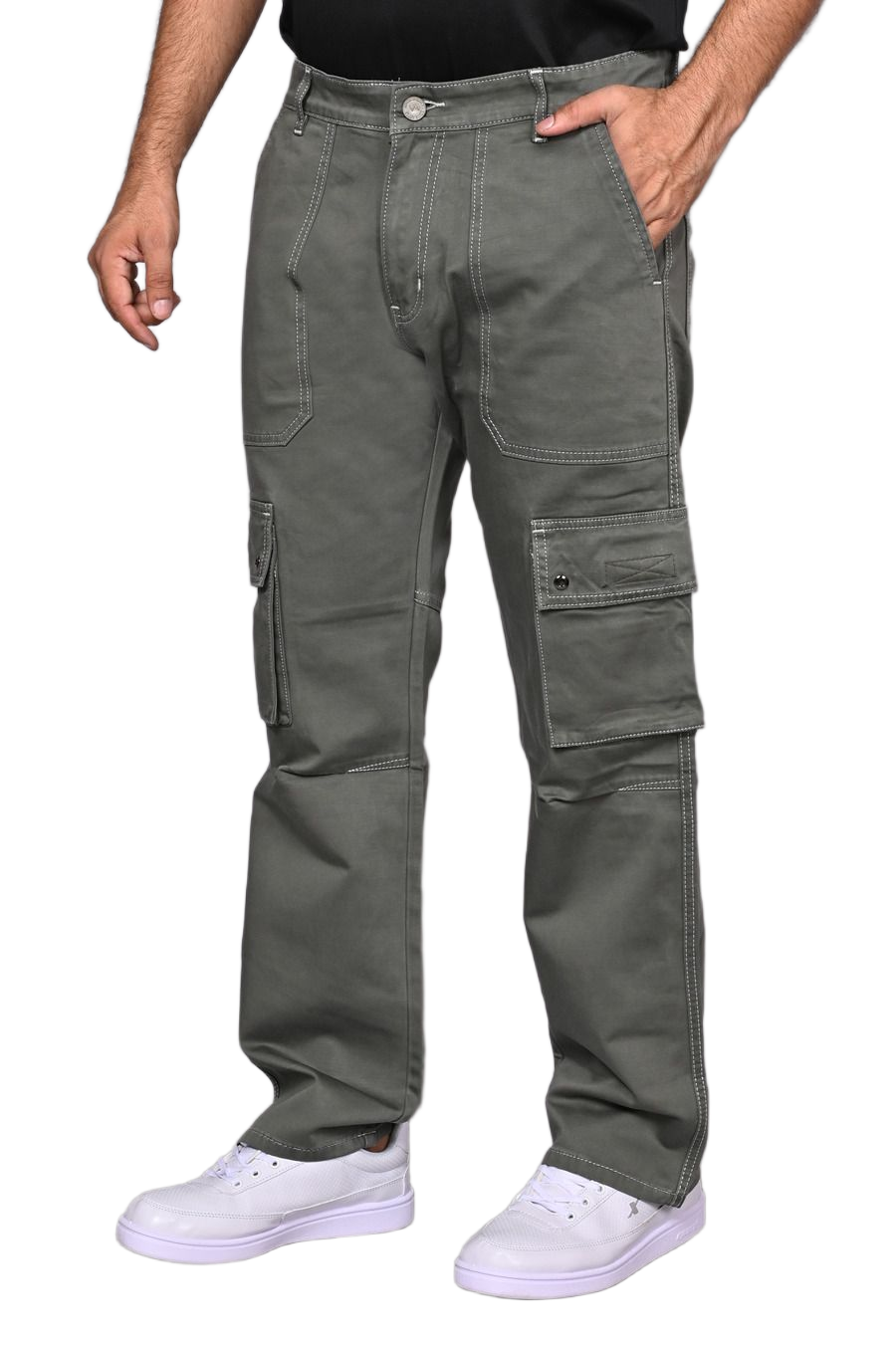 Straight Cargo Pants {#2893}