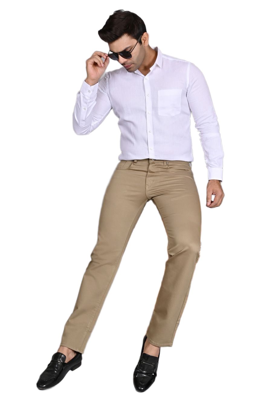 Straight Fit Trousers {#2944)