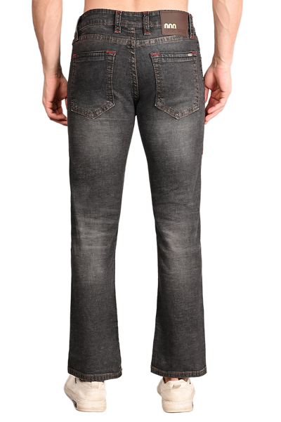 Semi Bootcut Fit Jeans {#3021B}