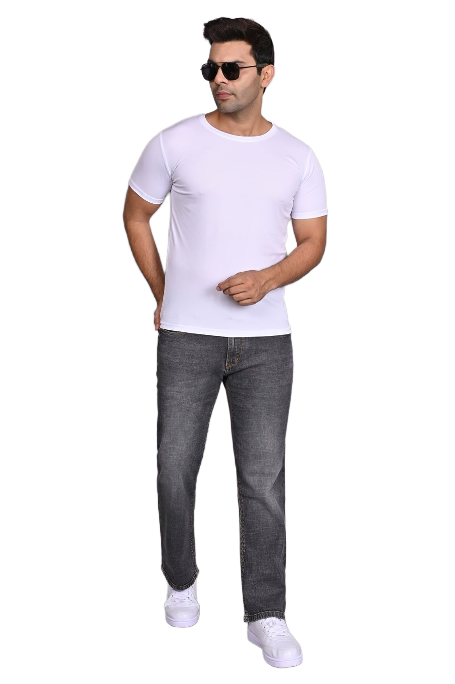 Bootcut Fit Jeans {#3020B}