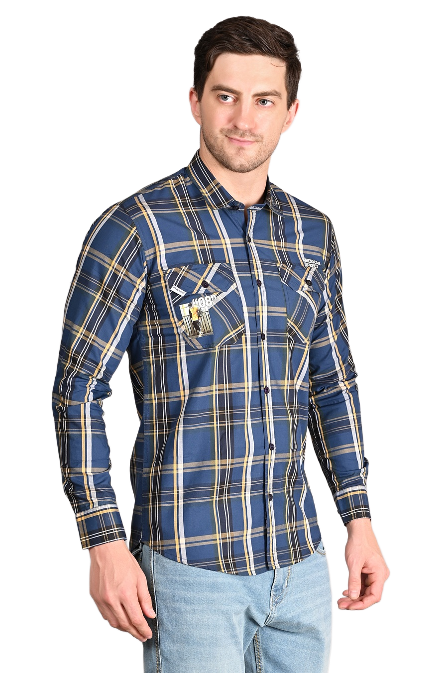 Men Checkered Shirts {#S023}