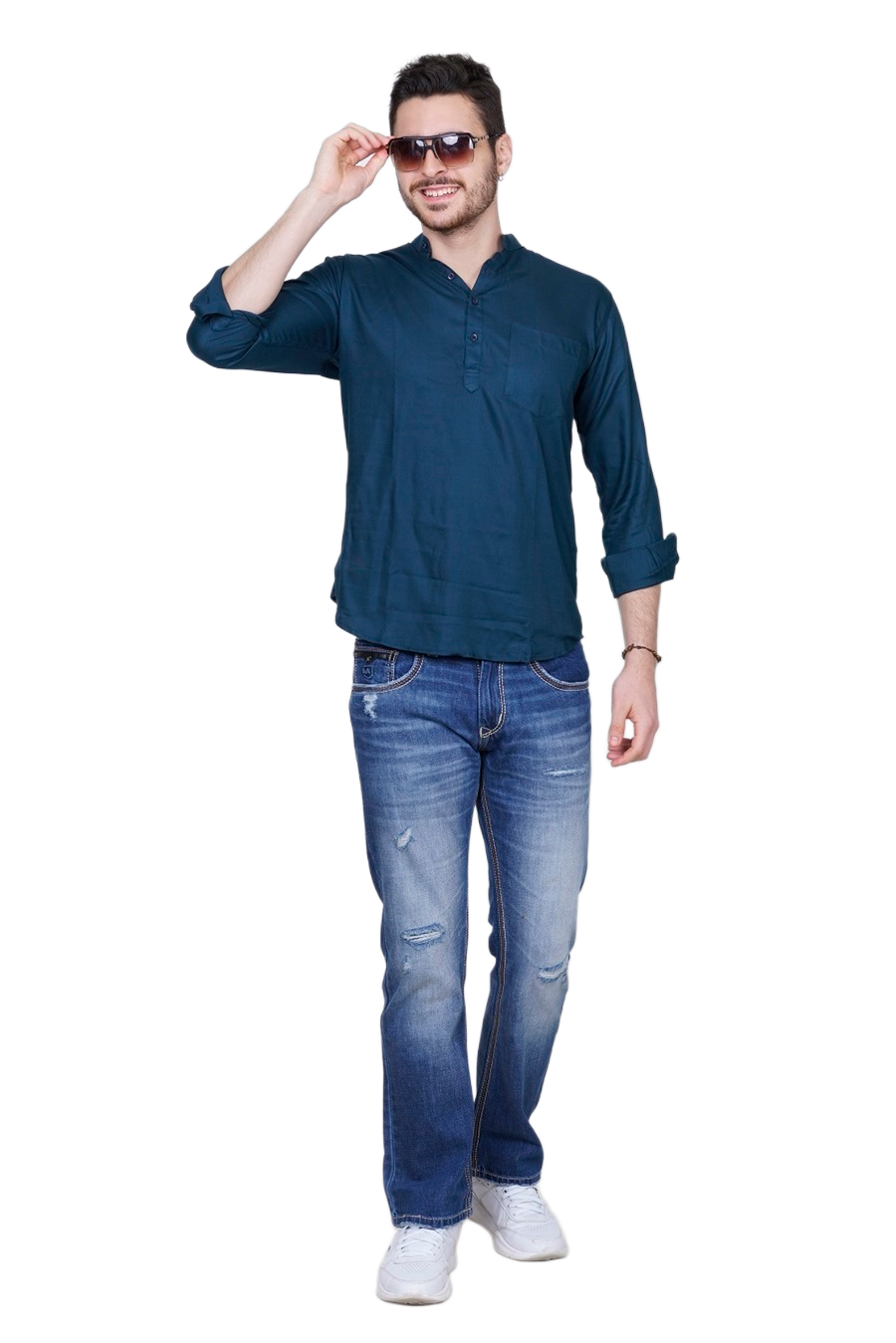 Cotton Men Short Kurta