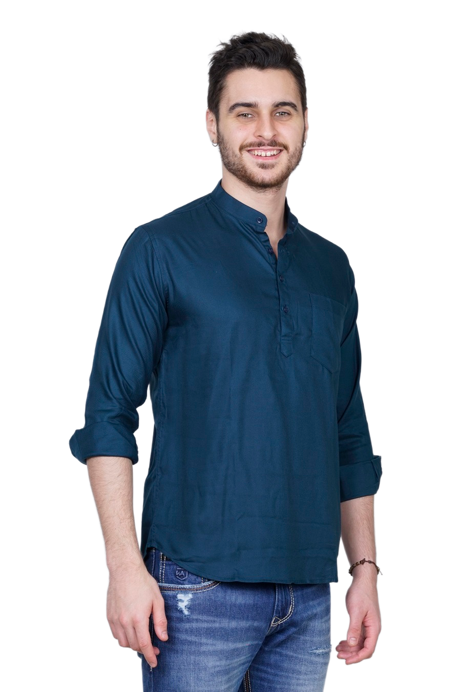 Cotton Men Short Kurta
