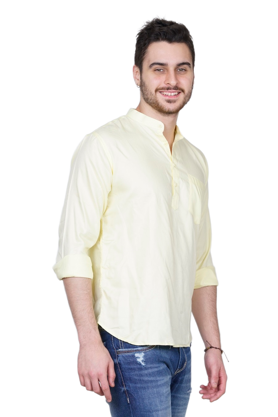 Cotton Men Short Kurta