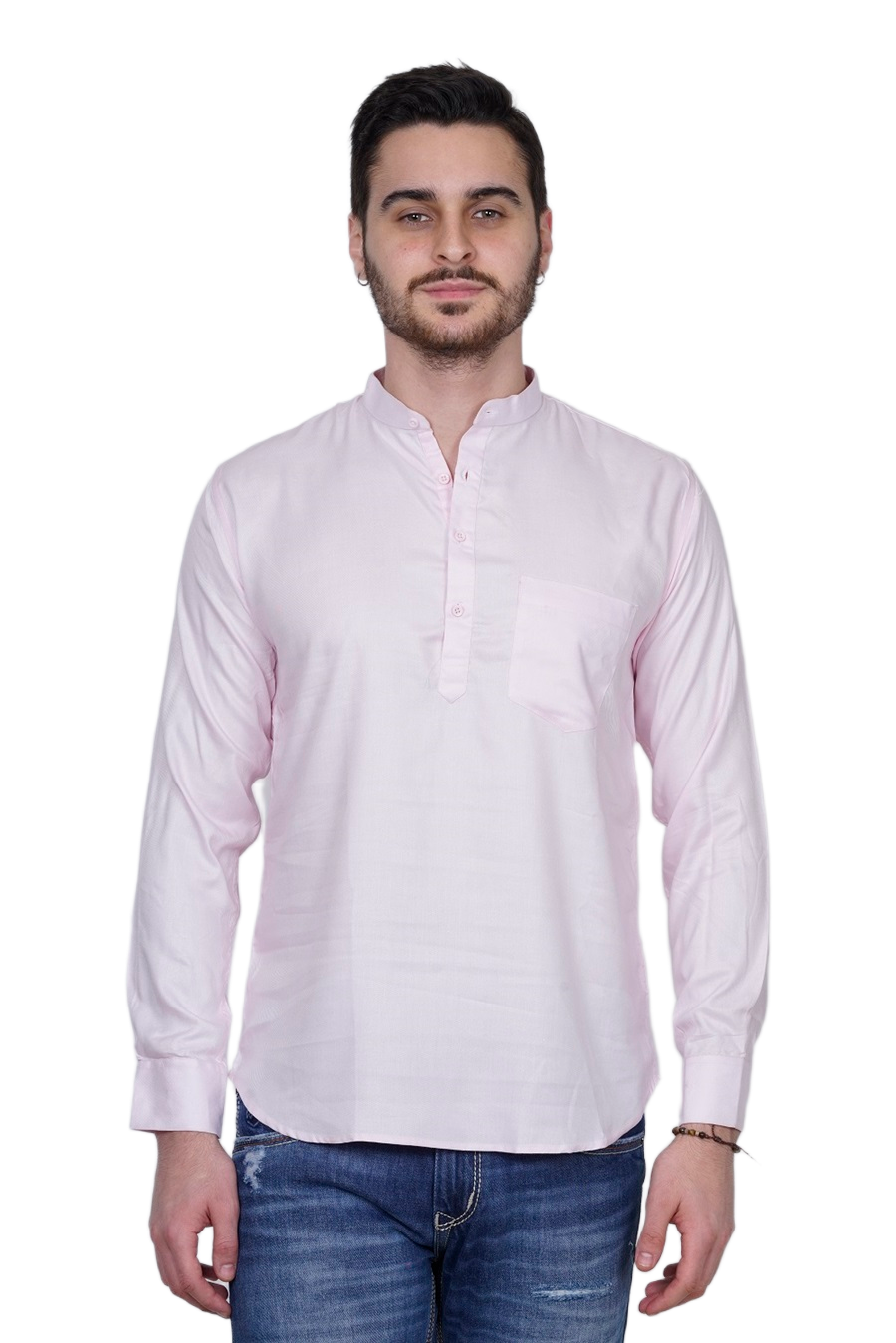 Cotton Men Short Kurta