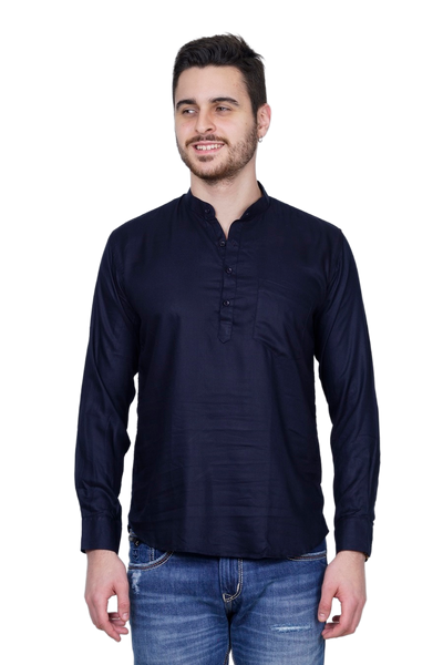 Cotton Men Short Kurta