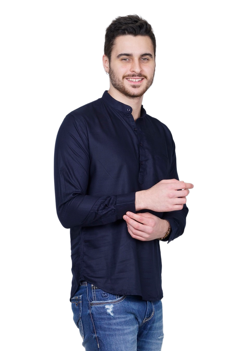Cotton Men Short Kurta