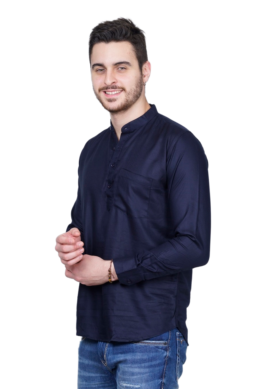Cotton Men Short Kurta