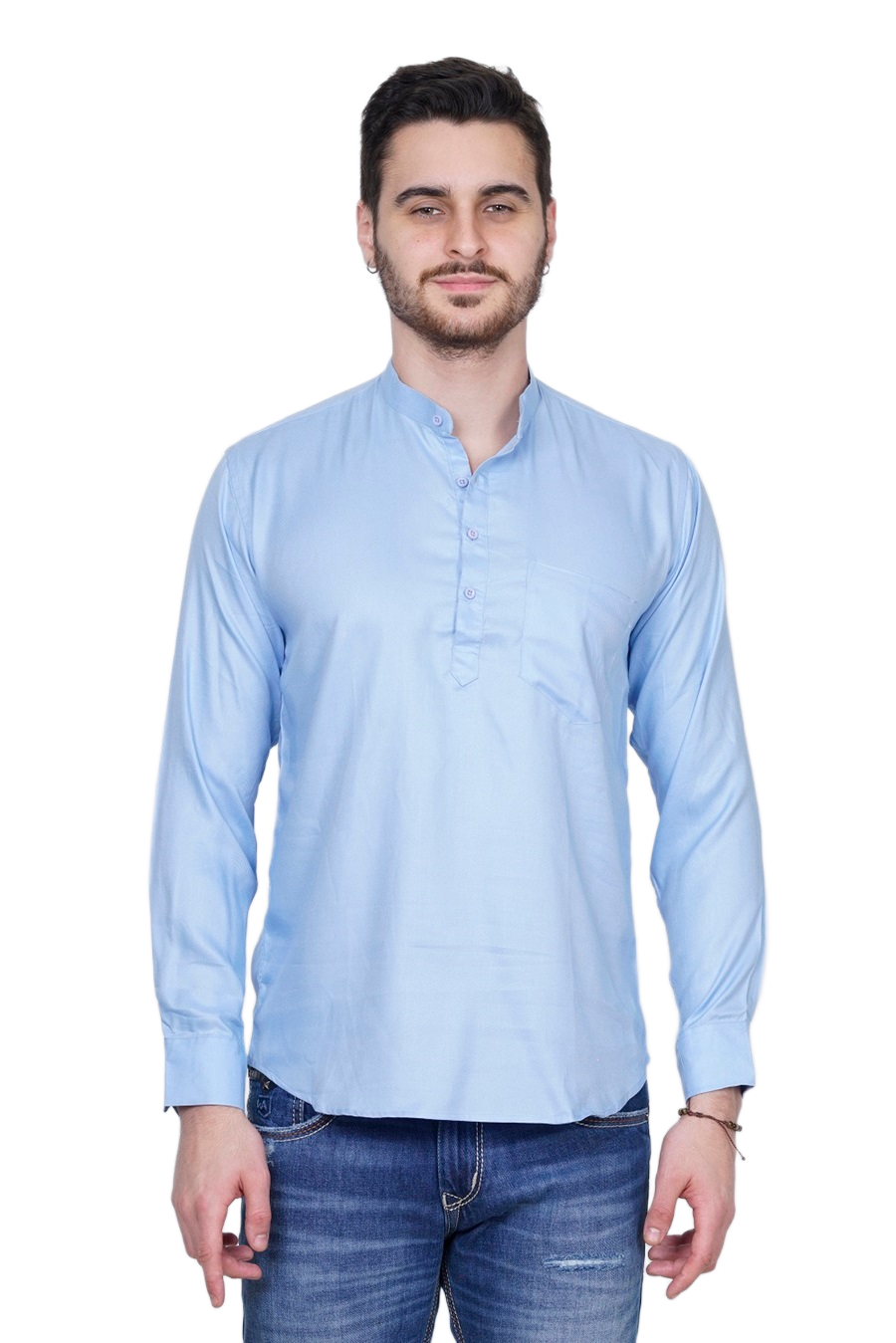 Cotton Men Short Kurta
