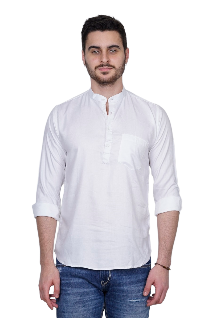Cotton Men Short Kurta