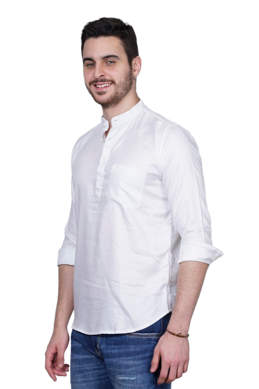 Cotton Men Short Kurta