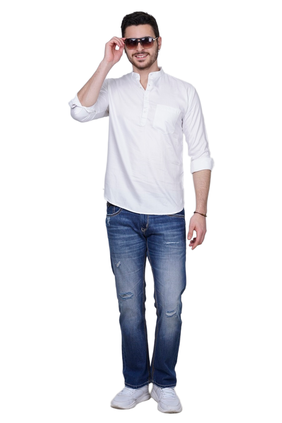 Cotton Men Short Kurta