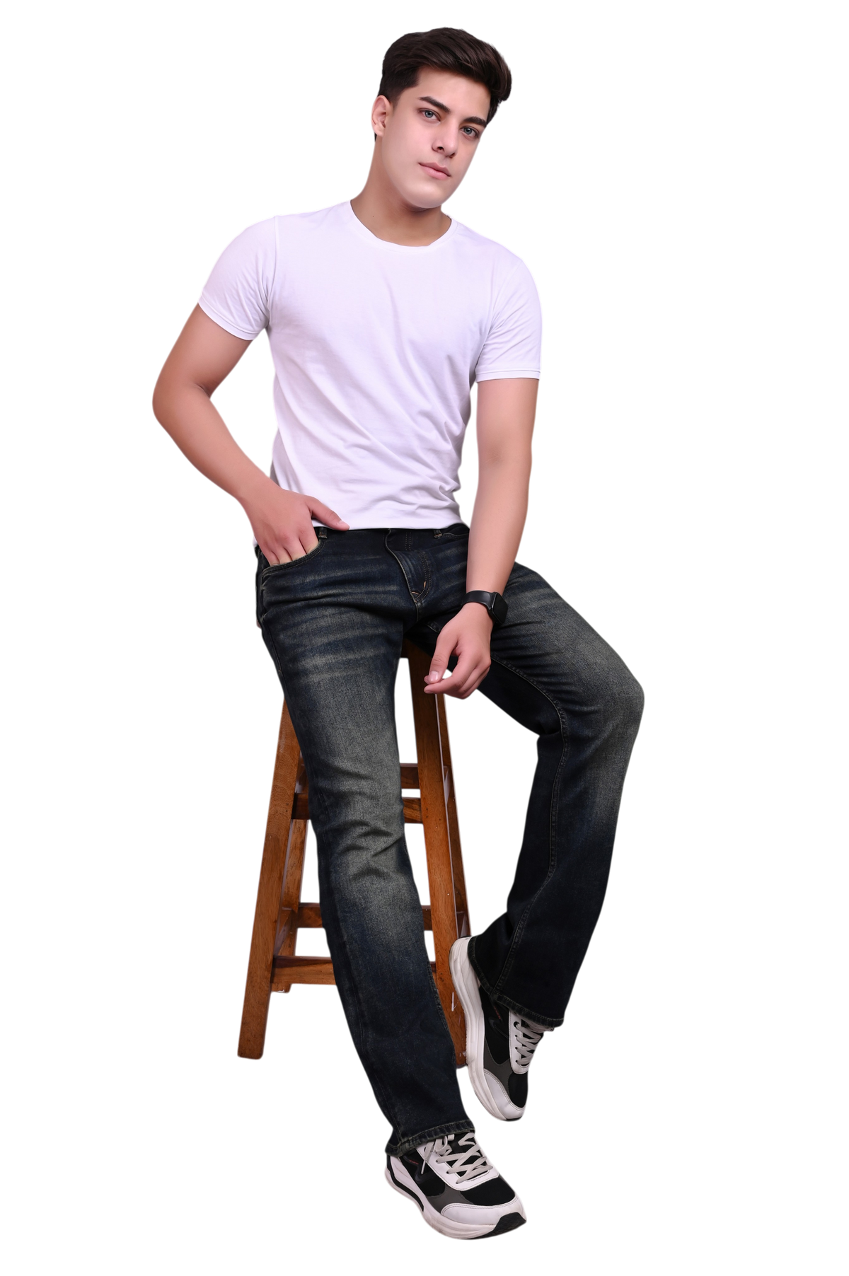 Bootcut Fit Men Jeans