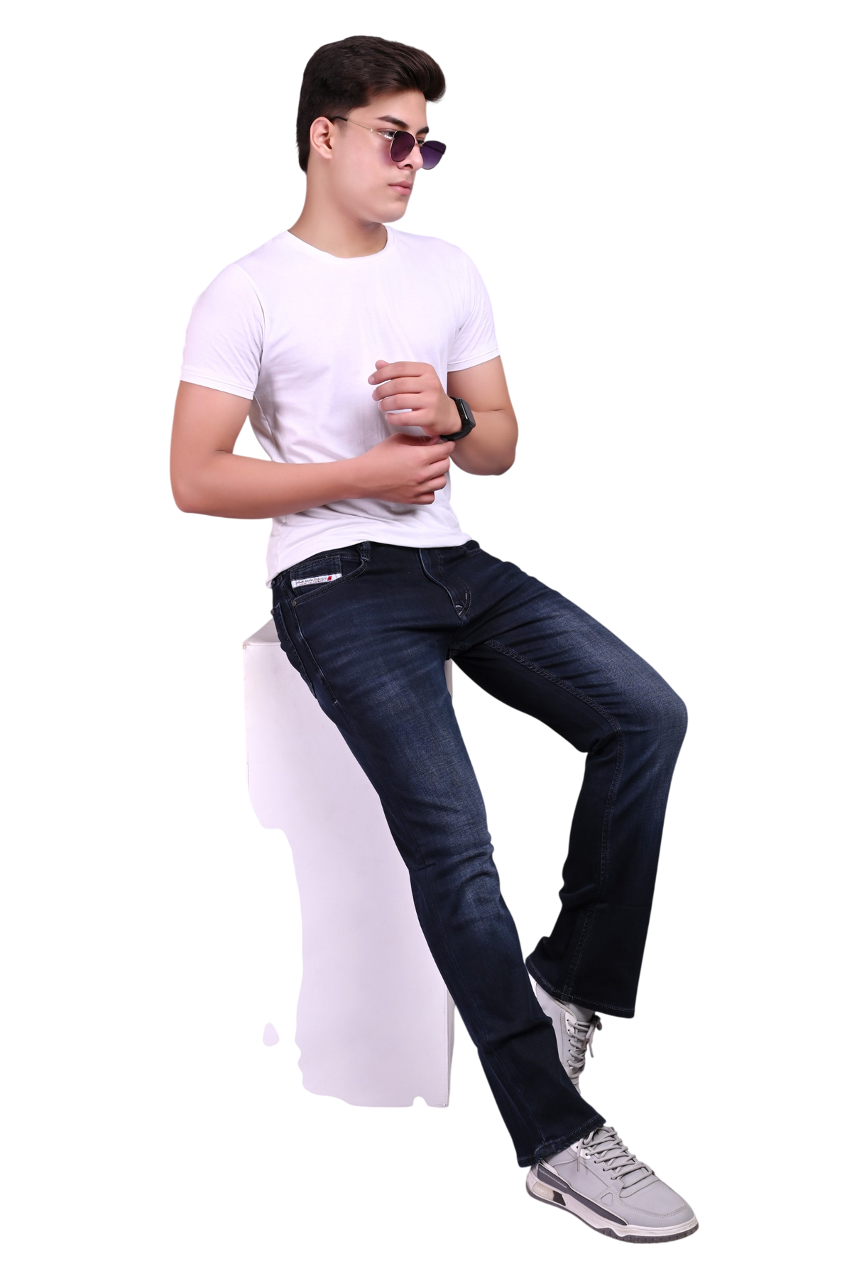 Men Bootcut Fit Jeans
