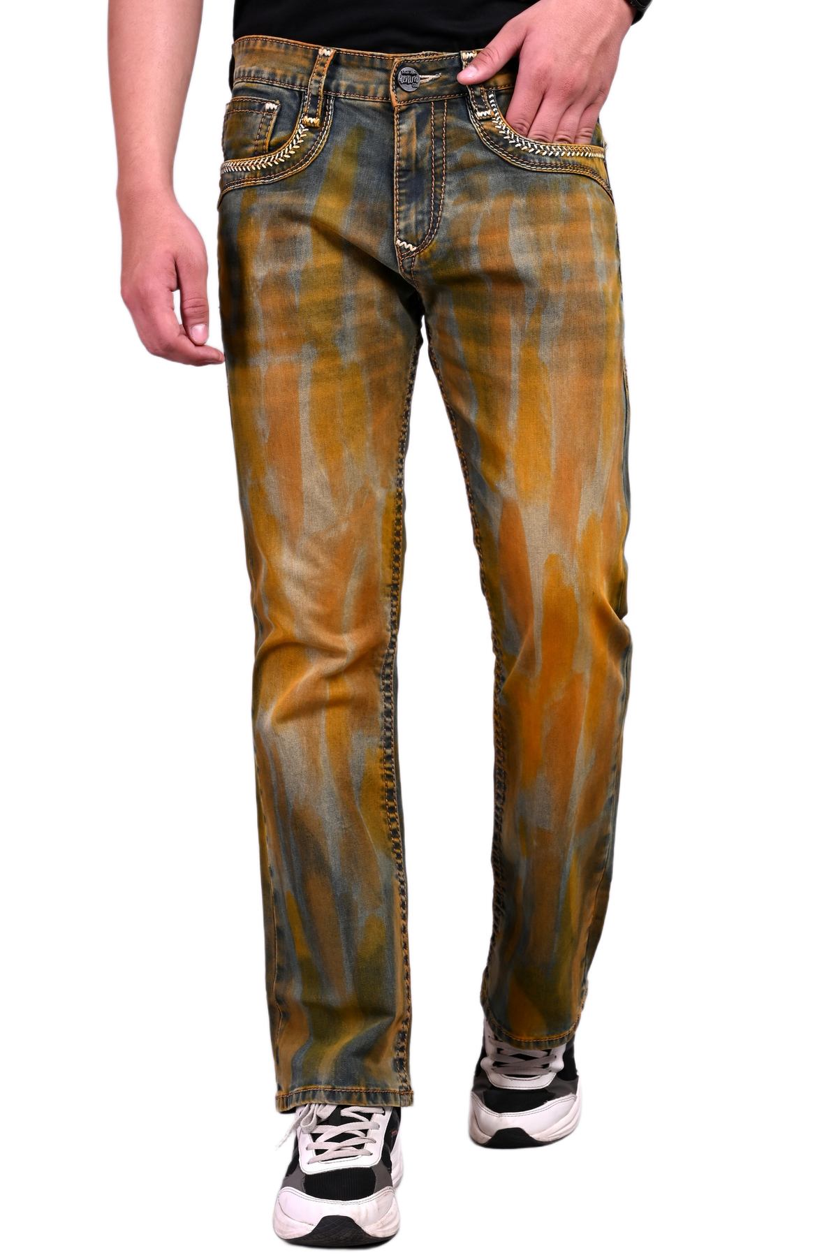 Men Bootcut Fit Jeans