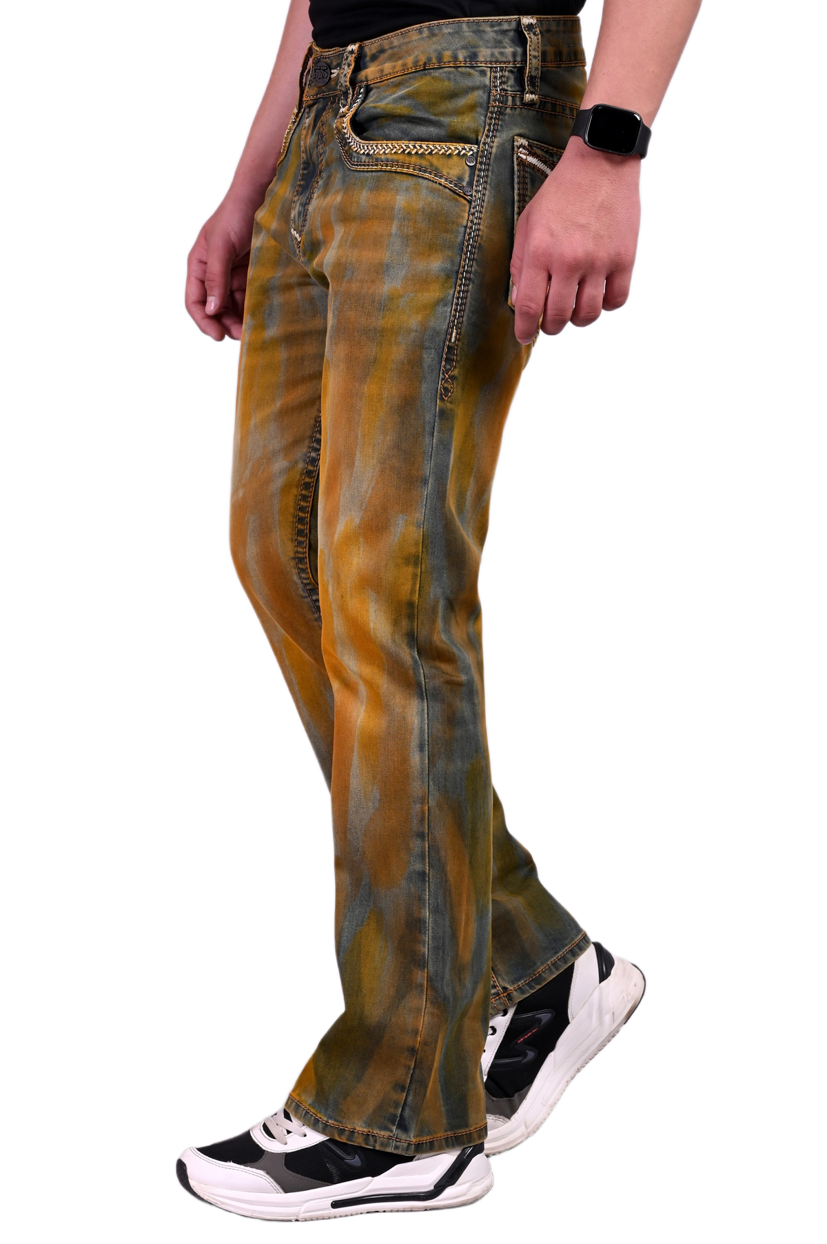 Men Bootcut Fit Jeans
