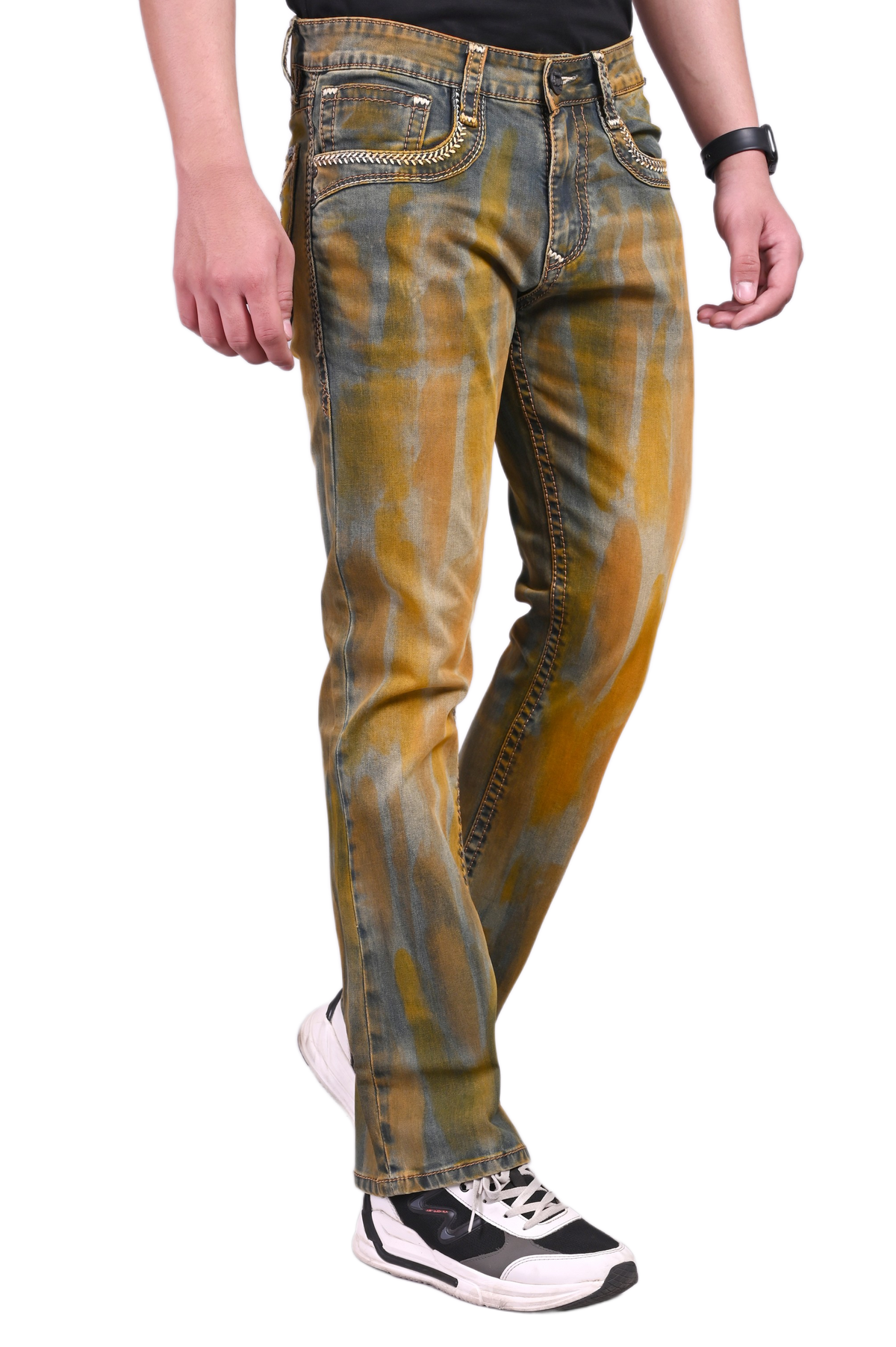 Men Bootcut Fit Jeans