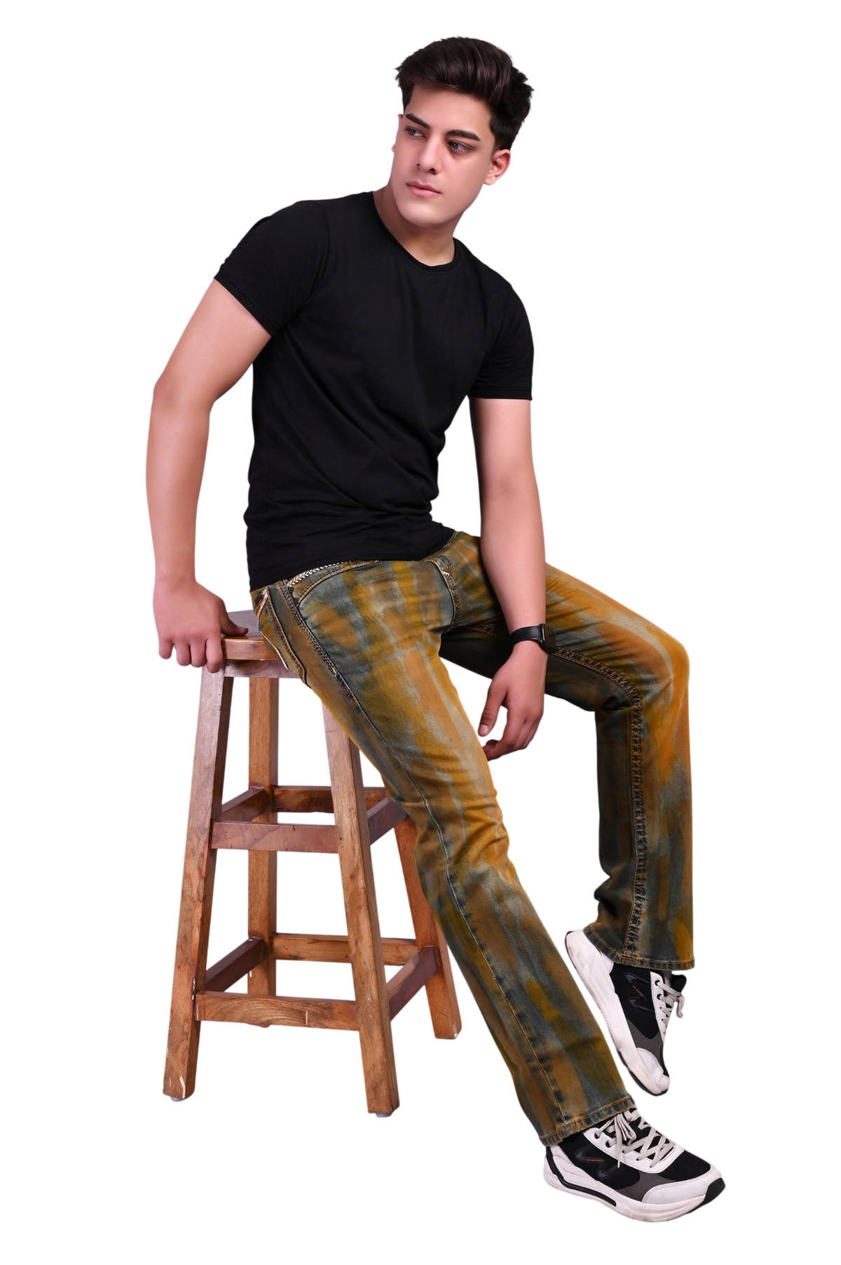 Men Bootcut Fit Jeans