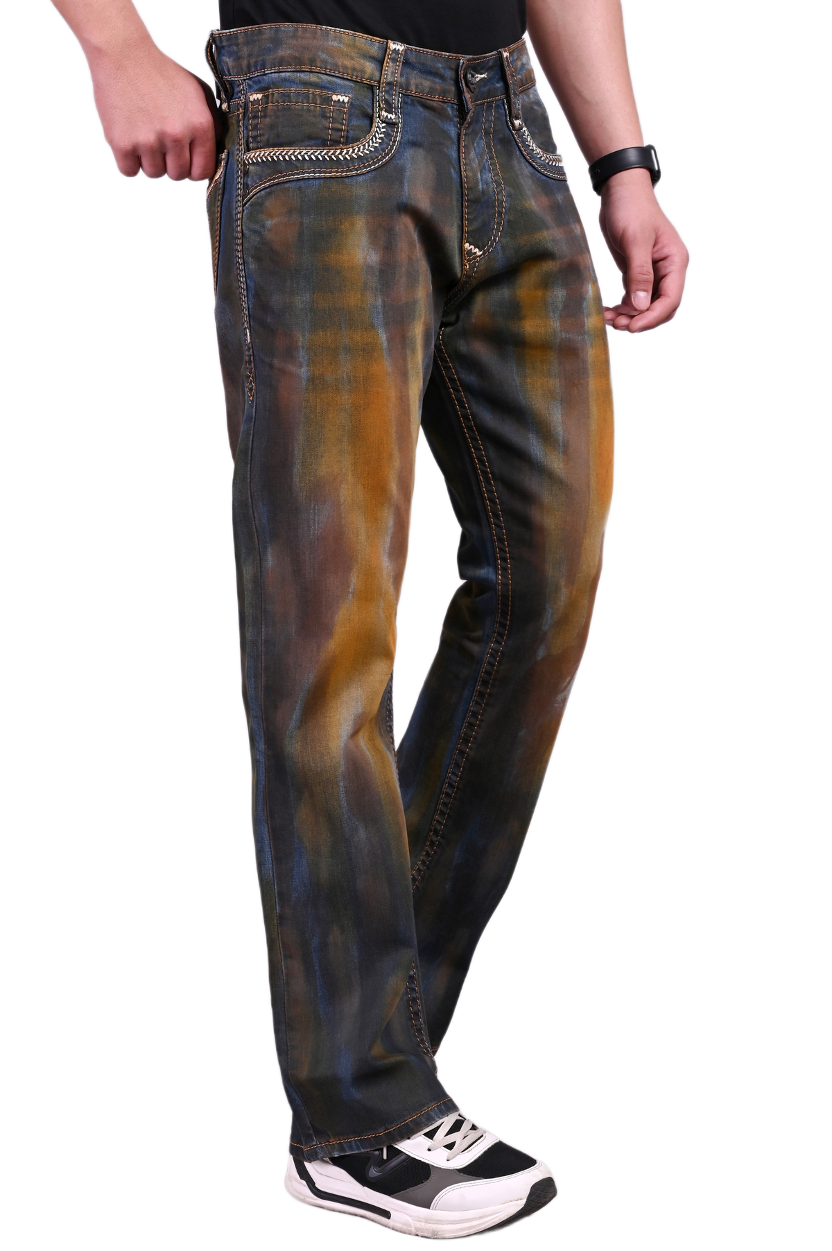 Men Bootcut Fit Jeans