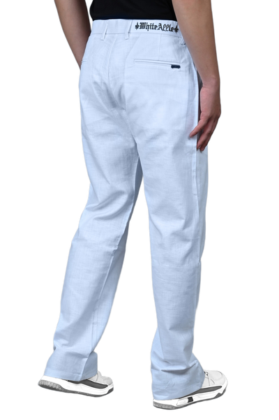Men Cotton Linen Trouser