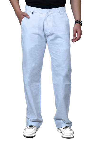 Men Cotton Linen Trouser