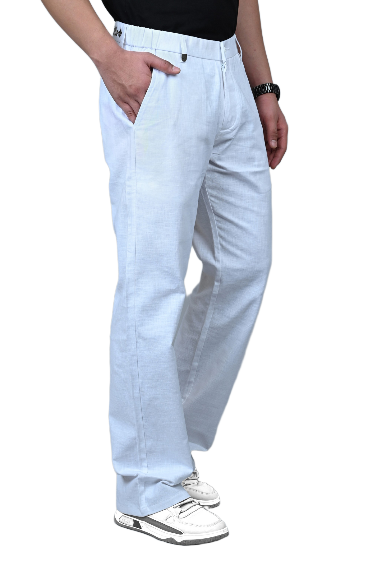 Men Cotton Linen Trouser