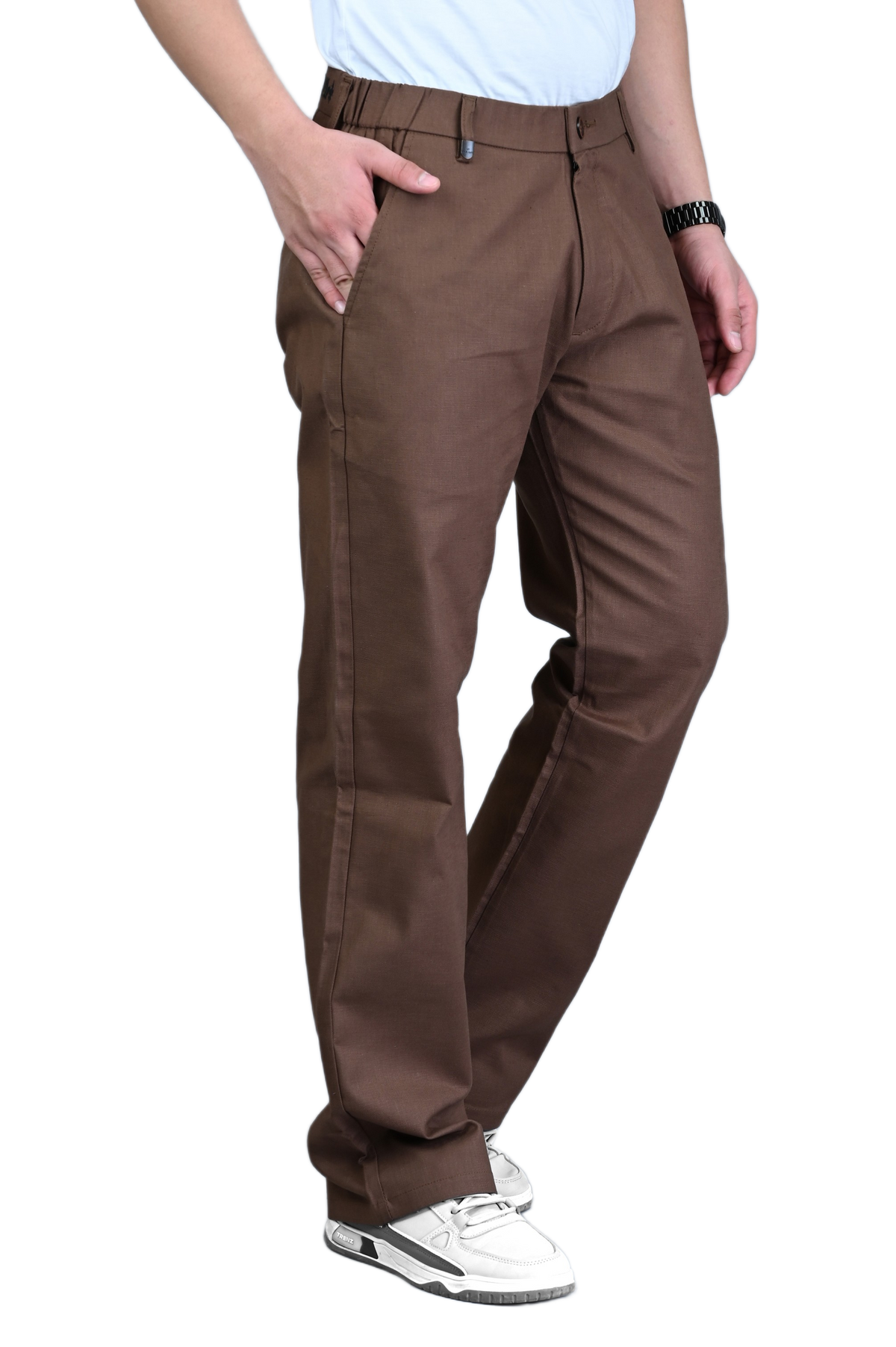 Men Cotton Linen Trouser