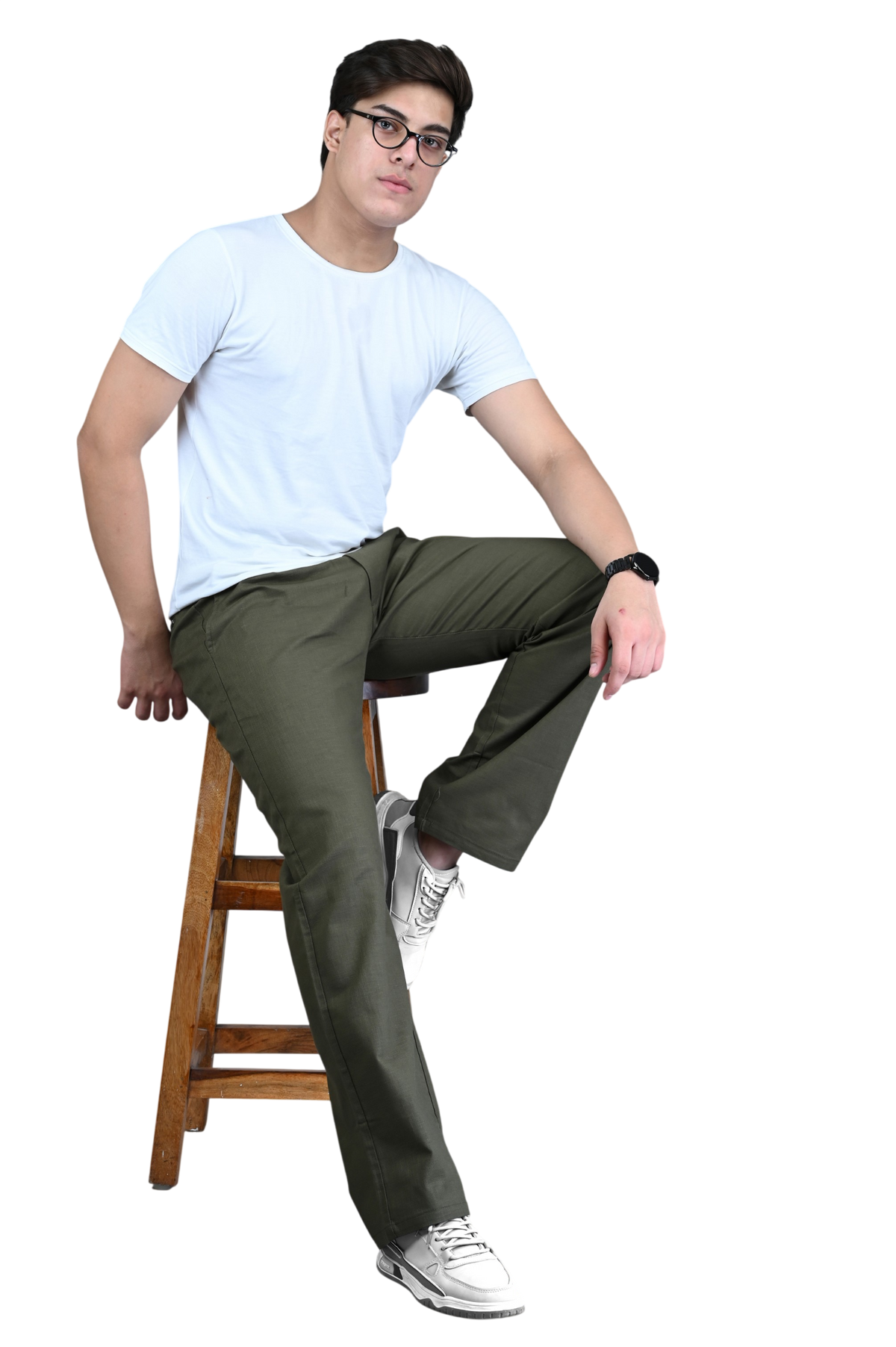 Men Cotton Linen Trouser