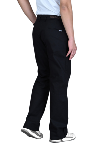 Straight Linen Men Trousers