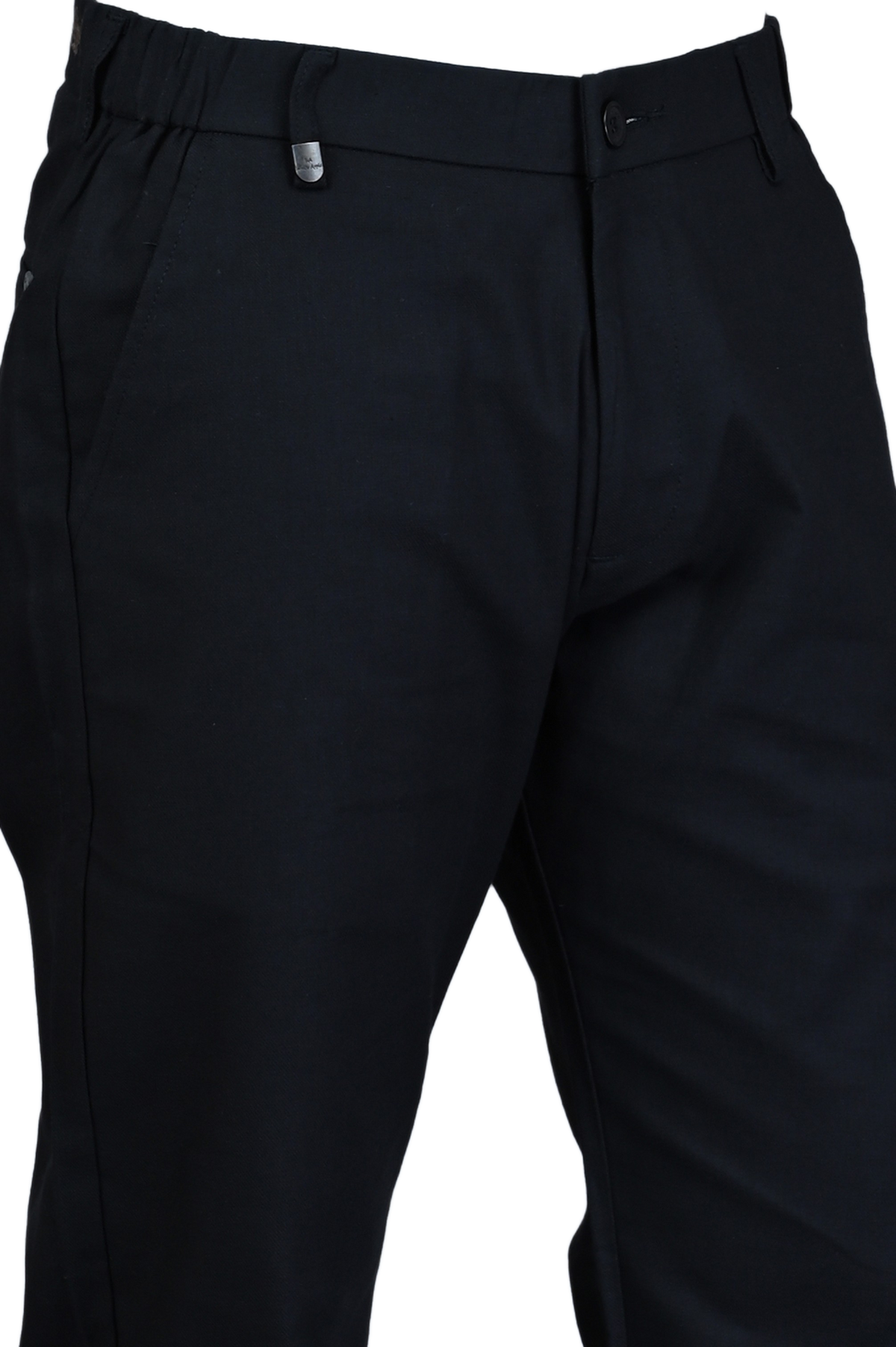 Straight Linen Men Trousers