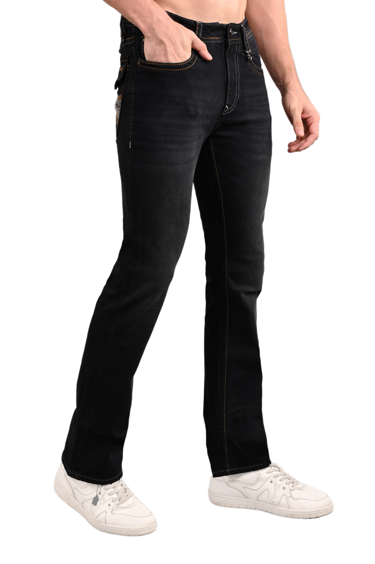 Men Bootcut Fit Jeans