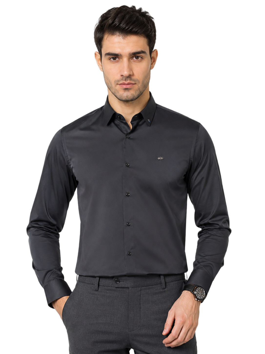 Cotton Plain Men Shirts
