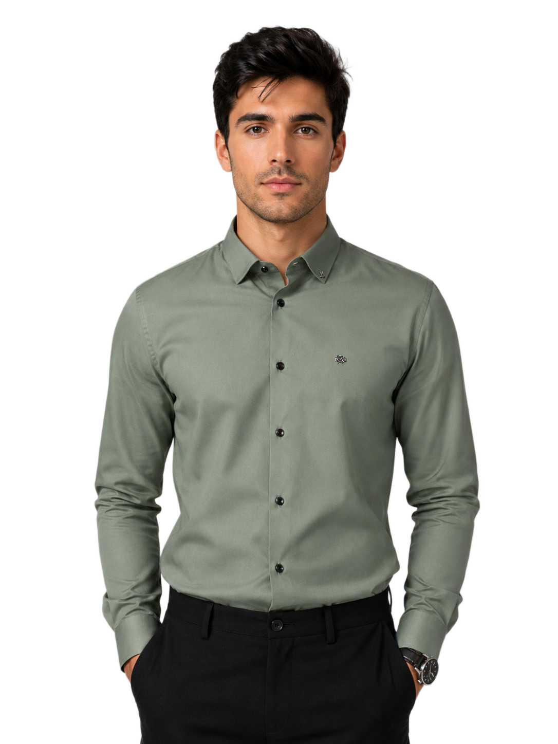 Cotton Plain Men Shirts