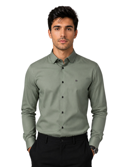 Cotton Plain Men Shirts