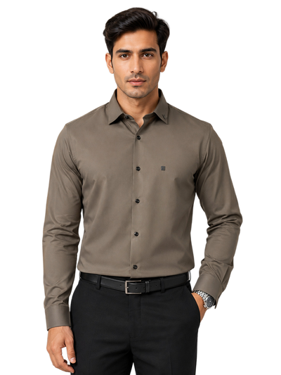Cotton Plain Men Shirts