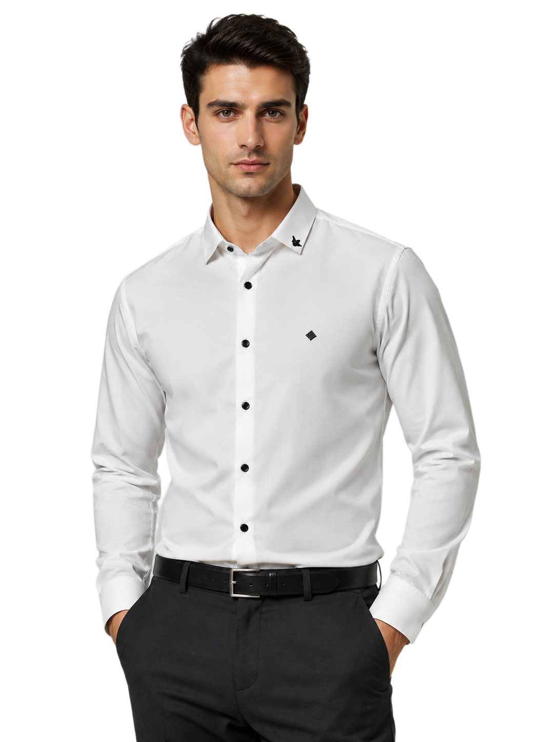 Cotton Plain Men Shirts